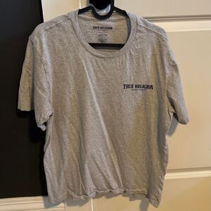 True-religion Men's Grey T-shirt
